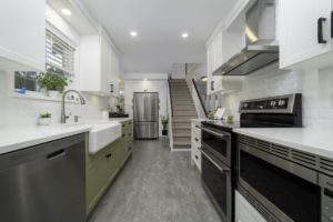 after photo of a kitchen renovations